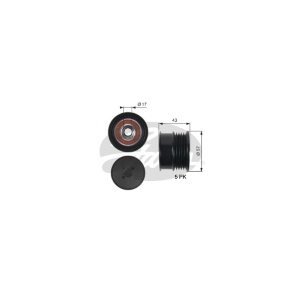 Over-Running Alternator Pulley image