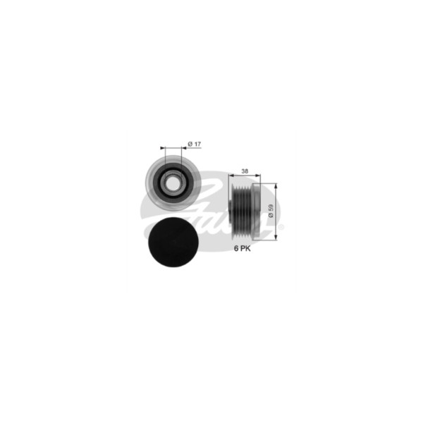 Over-Running Alternator Pulley image