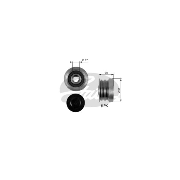 Over-Running Alternator Pulley image