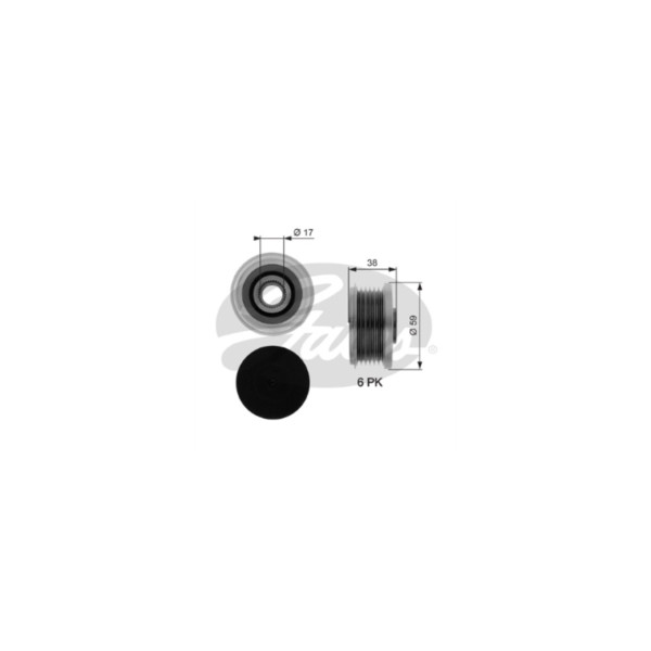 Over-Running Alternator Pulley image