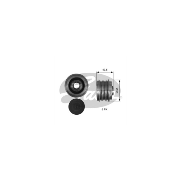 Over-Running Alternator Pulley image