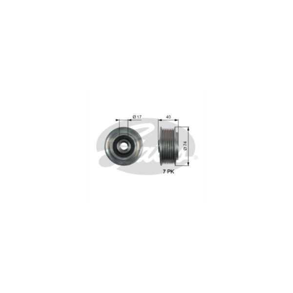 Over-Running Alternator Pulley image