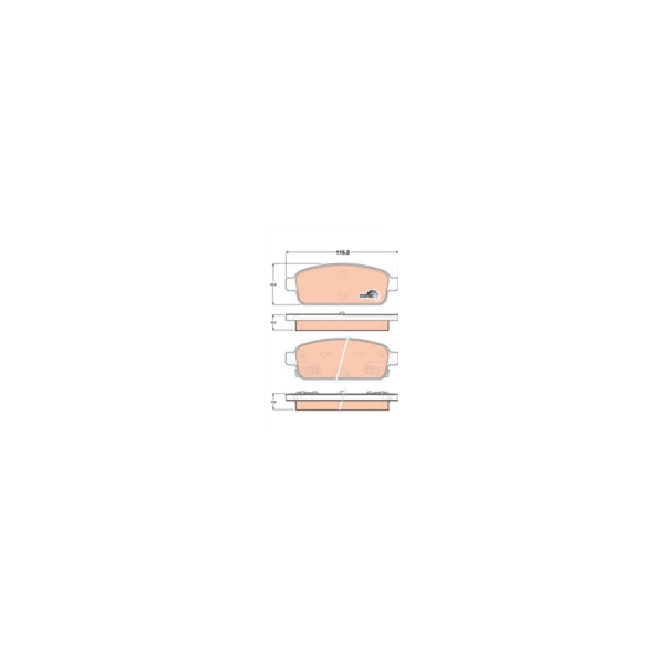 Brake Pad Set image