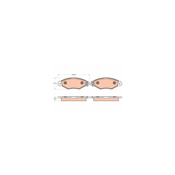 Brake Pad Set image