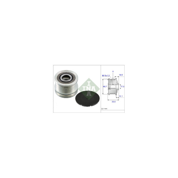Over-Running Alternator Pulley image