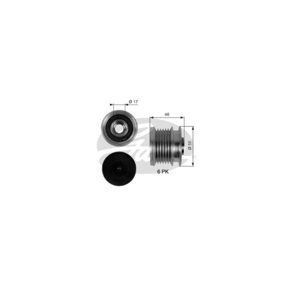 Over-Running Alternator Pulley image