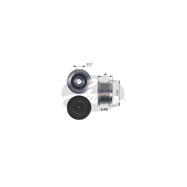Over-Running Alternator Pulley image