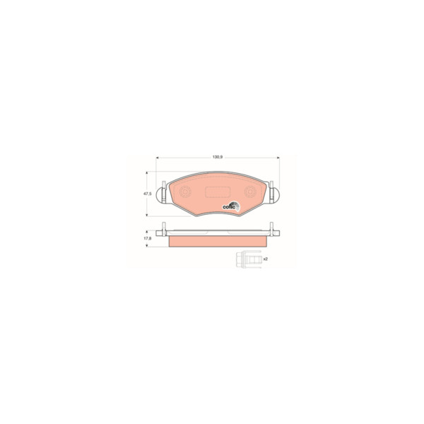 Brake Pad Set image