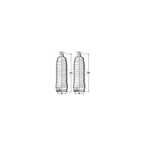 Steering Rack Boot Kit image