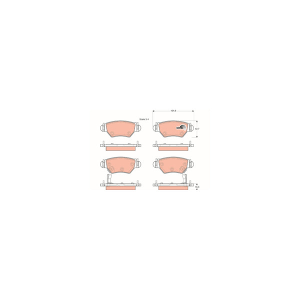 Brake Pad Set image