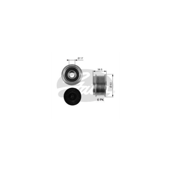 Over-Running Alternator Pulley image