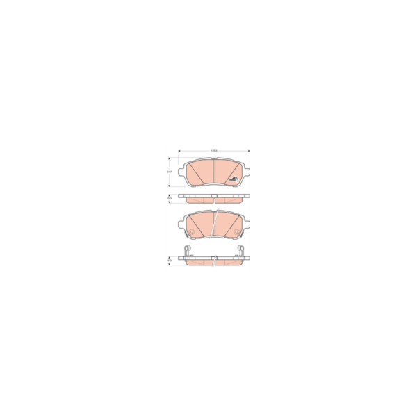 Brake Pad Set image
