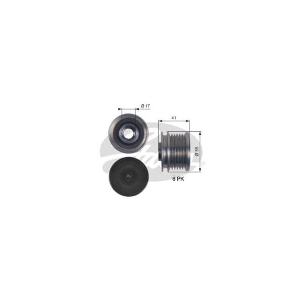 Over-Running Alternator Pulley image