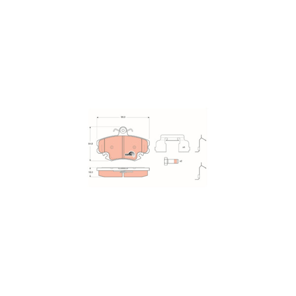 Brake Pad Set image