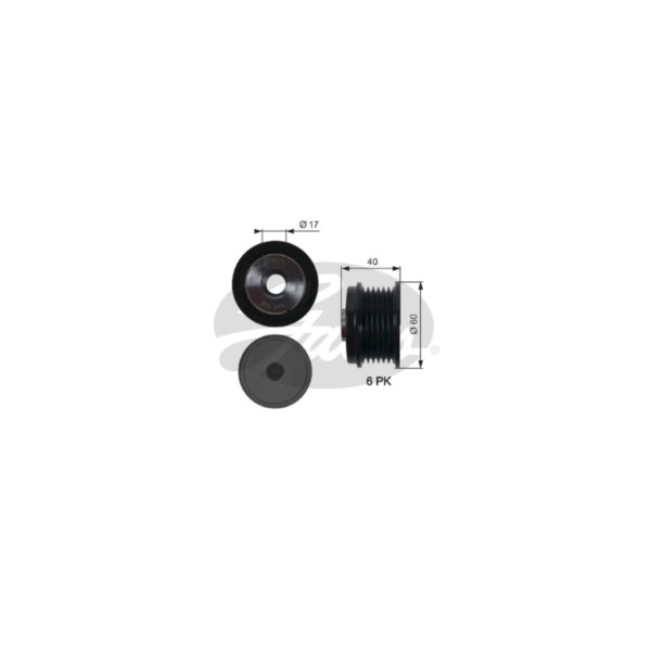 Over-Running Alternator Pulley image