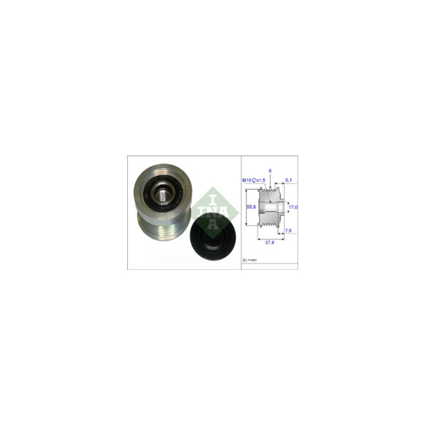 Over-Running Alternator Pulley image