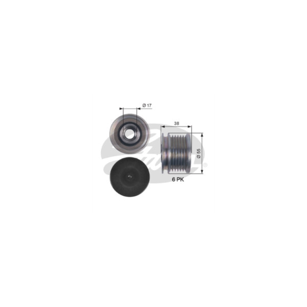 Over-Running Alternator Pulley image