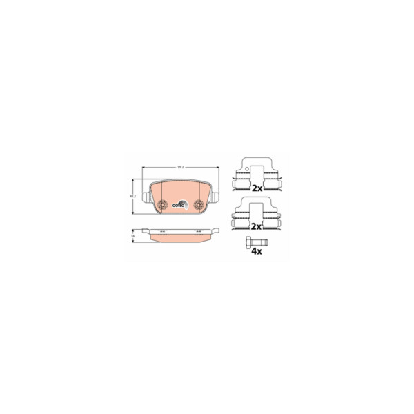 Brake Pad Set image