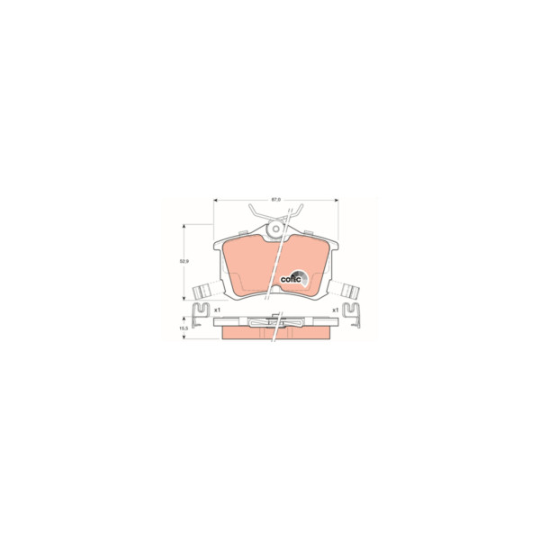 Brake Pad Set image