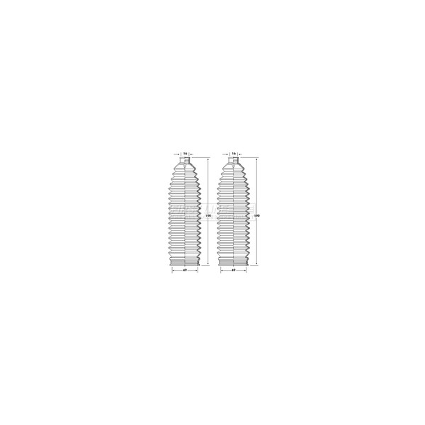 Steering Rack Boot Kit image