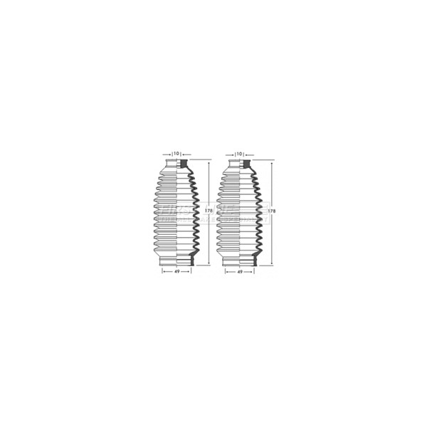 Steering Rack Boot Kit image