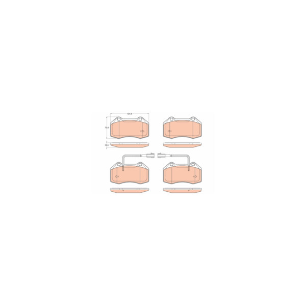 Brake Pad Set image