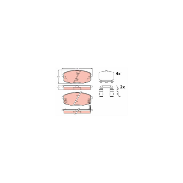 Brake Pad Set image