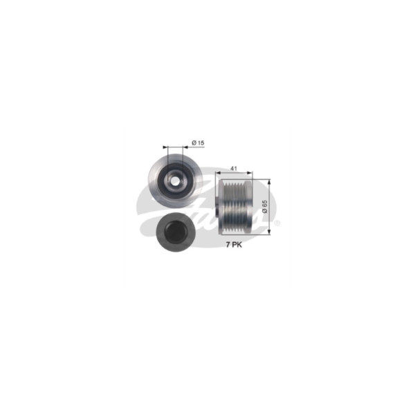 Over-Running Alternator Pulley image