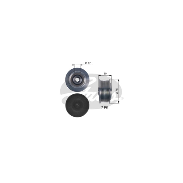 Over-Running Alternator Pulley image