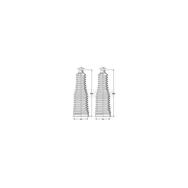 Steering Rack Boot Kit image