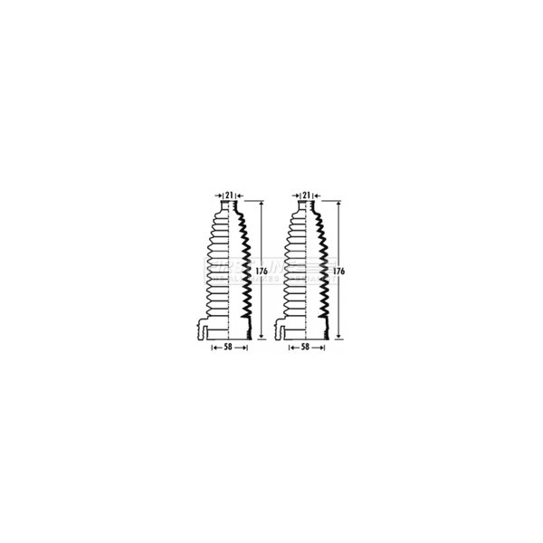 Steering Rack Boot Kit image