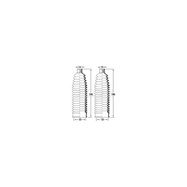Steering Rack Boot Kit image