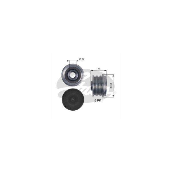 Over-Running Alternator Pulley image