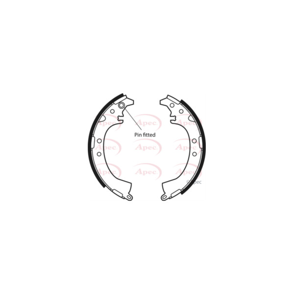 Brake Shoe Set image