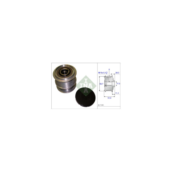 Over-Running Alternator Pulley image
