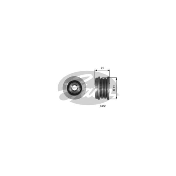Over-Running Alternator Pulley image