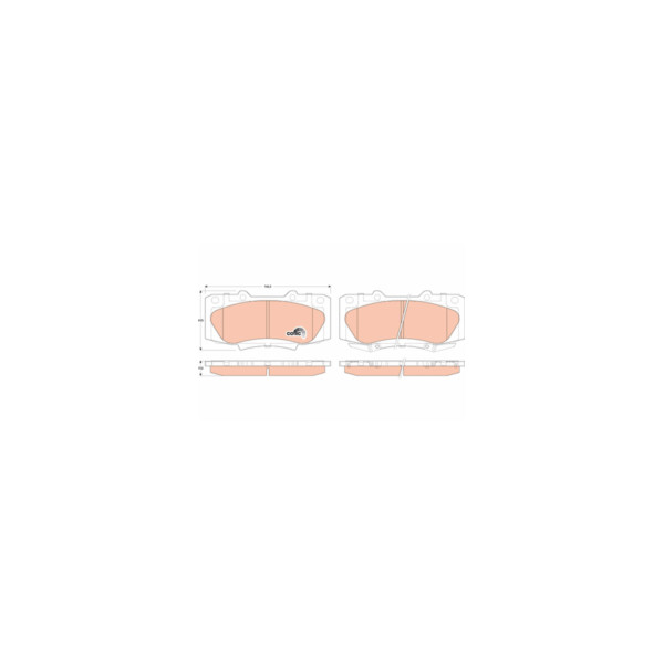 Brake Pad Set image