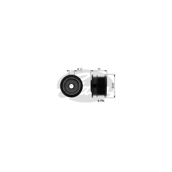 Over-Running Alternator Pulley image