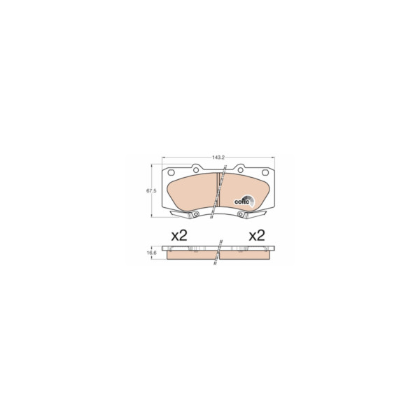 Brake Pad Set image