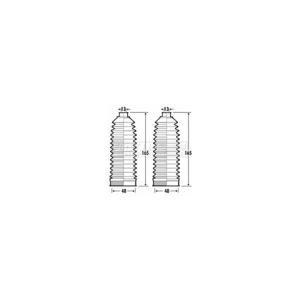 Steering Rack Boot Kit image