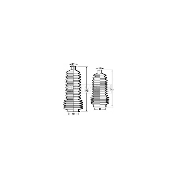 Steering Rack Boot Kit image