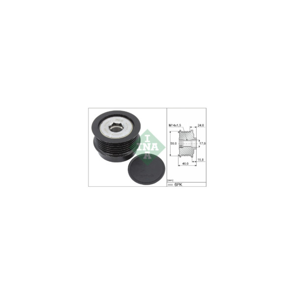 Over-Running Alternator Pulley image